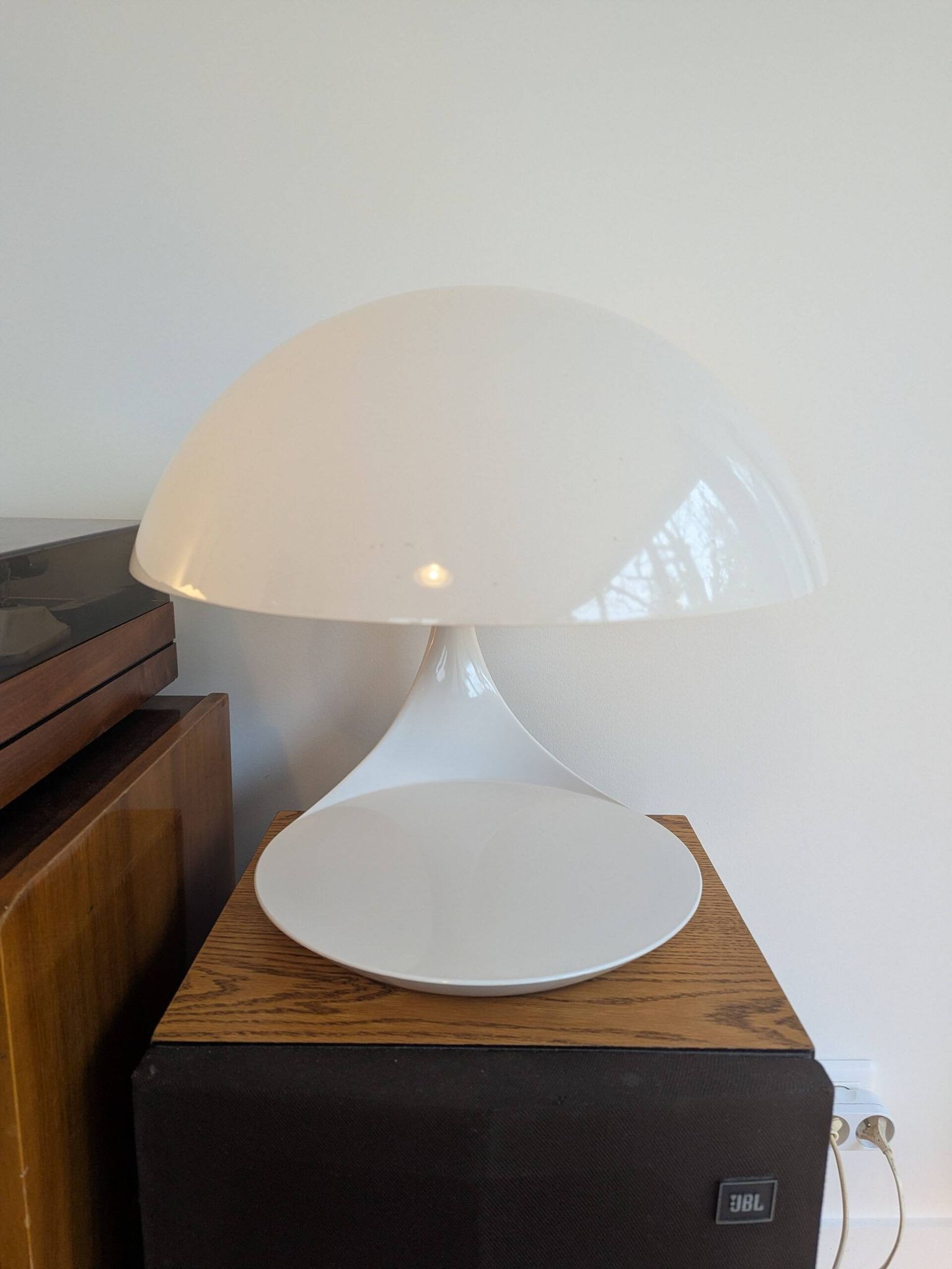 Cobra table lamp by Elio Martinelli for Martinelli Luce from the 1960s-70s.