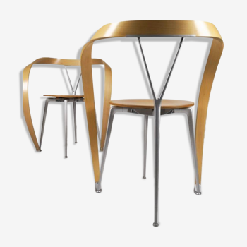 Designer Branzi's revers chairs