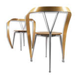 Chaises revers du designer Branzi
