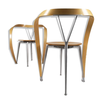 Chaises revers du designer Branzi