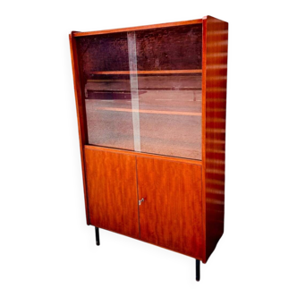 Meuble bibliothèque vitrine vintage