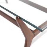 Glass coffee table, Sweden, 1960