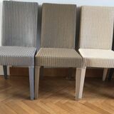 Vincent Sheppard's set of 6 chairs in Lloyd Loom