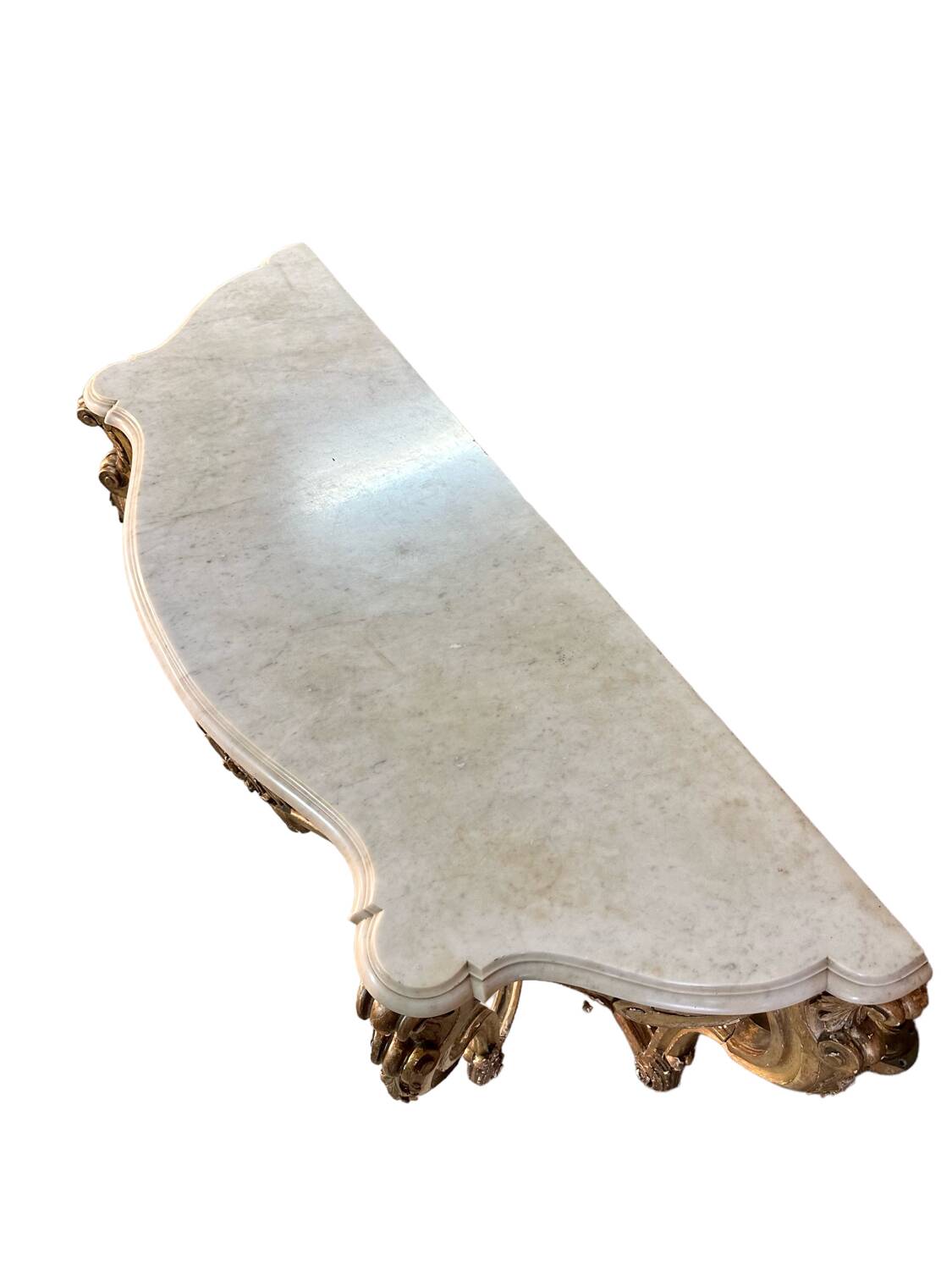 Gilded Louis XV style console