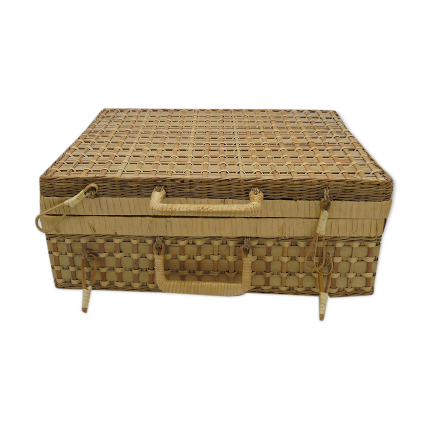 Valise en osier