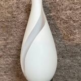 1950s wall sconce in opaline glass