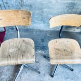 Pair of workshop chairs