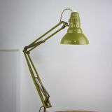 Green Adjustable Achitect Table Lamp, 1970s