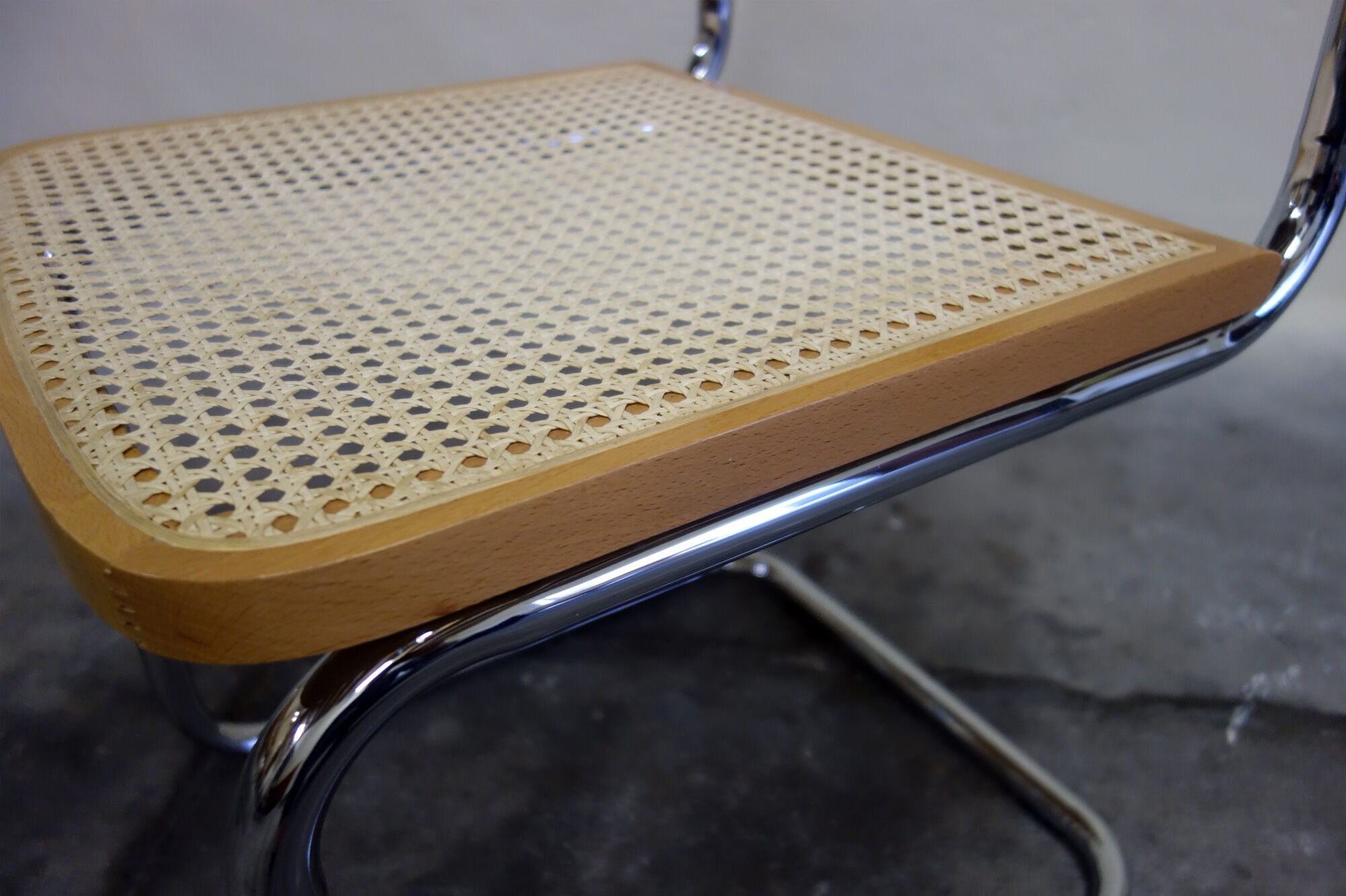 Série de 6 chaises Cesca B32 Marcel Breuer Italie