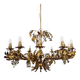 Stunningly Large Italian Hollywood Regency Chandelier by Hans Kögl