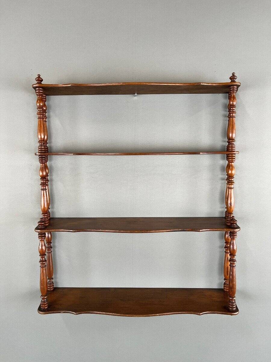 Solid Wood Wall Shelf, 19th Century