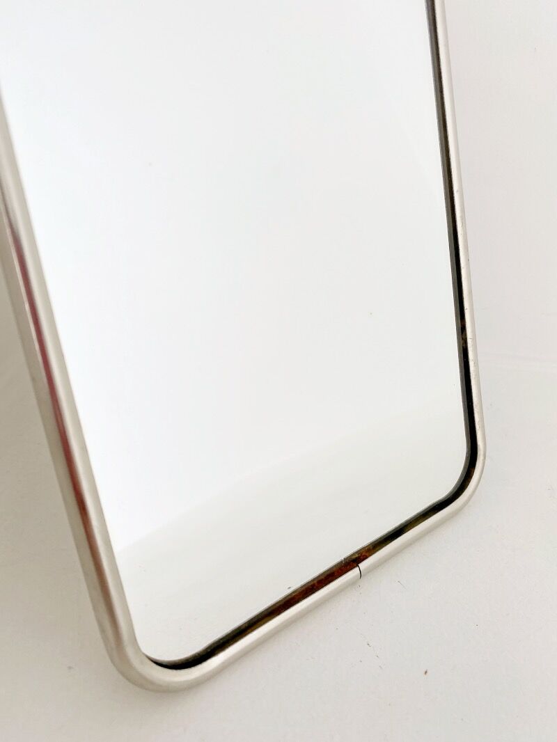 Rectangular barber mirror 18x13,5cm