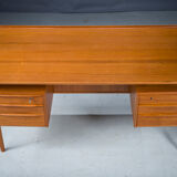 Danish Teak Desk by Peter Lovig Nielsen for Hedensted Mobelfabrik, 1961