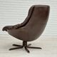 1970s, Vintage Danish leather armchair by H.W.Klein, original condition.