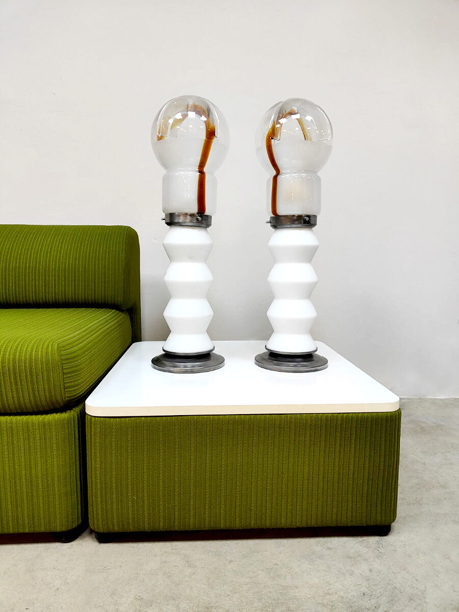 Vintage Italian space age floorlamp