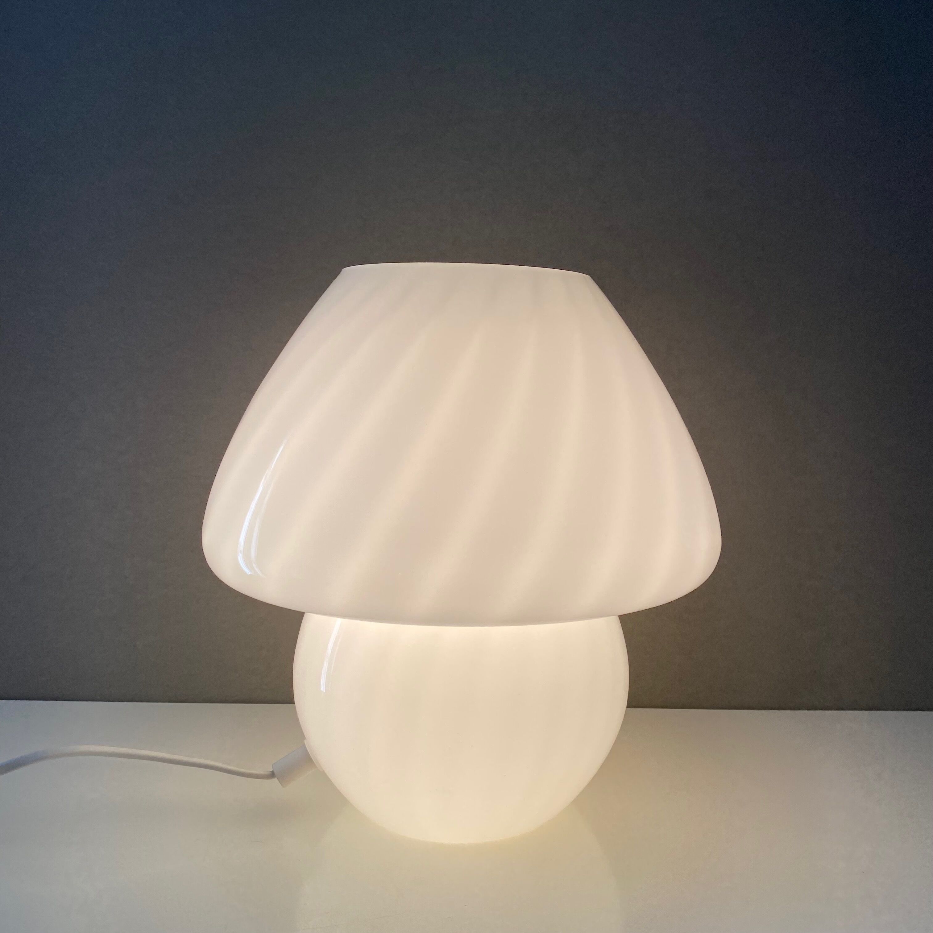 Vintage mushroom lamp, table lamp