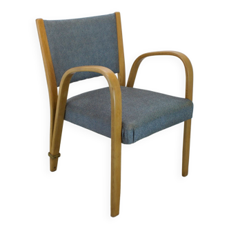 Fauteuil Bridge Bow Wood pour Steiner, 1950