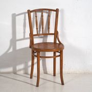 Antique Thonet bentwood chairs (circa 1920). Set of 4 pieces #14