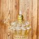 Vintage moulded glass pendant light