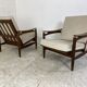 Vintage Danish Style Teak Mid-Century Set of 2 Chairs, 1950s
