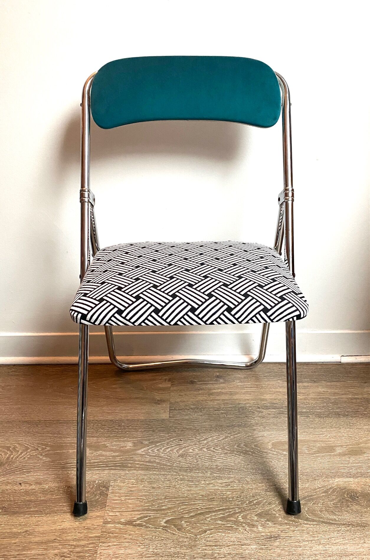 Folding chairs - 70s - upcycling