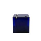 Space age blue plastic Ice Bucket, Studio Opi, Cini & Nils Italy, ca. 1970s