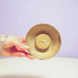 Bronze tealight candle holder