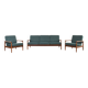 Mid-Century Kolding Living Room Set by Erik Wørts for IKEA, Set of 3
