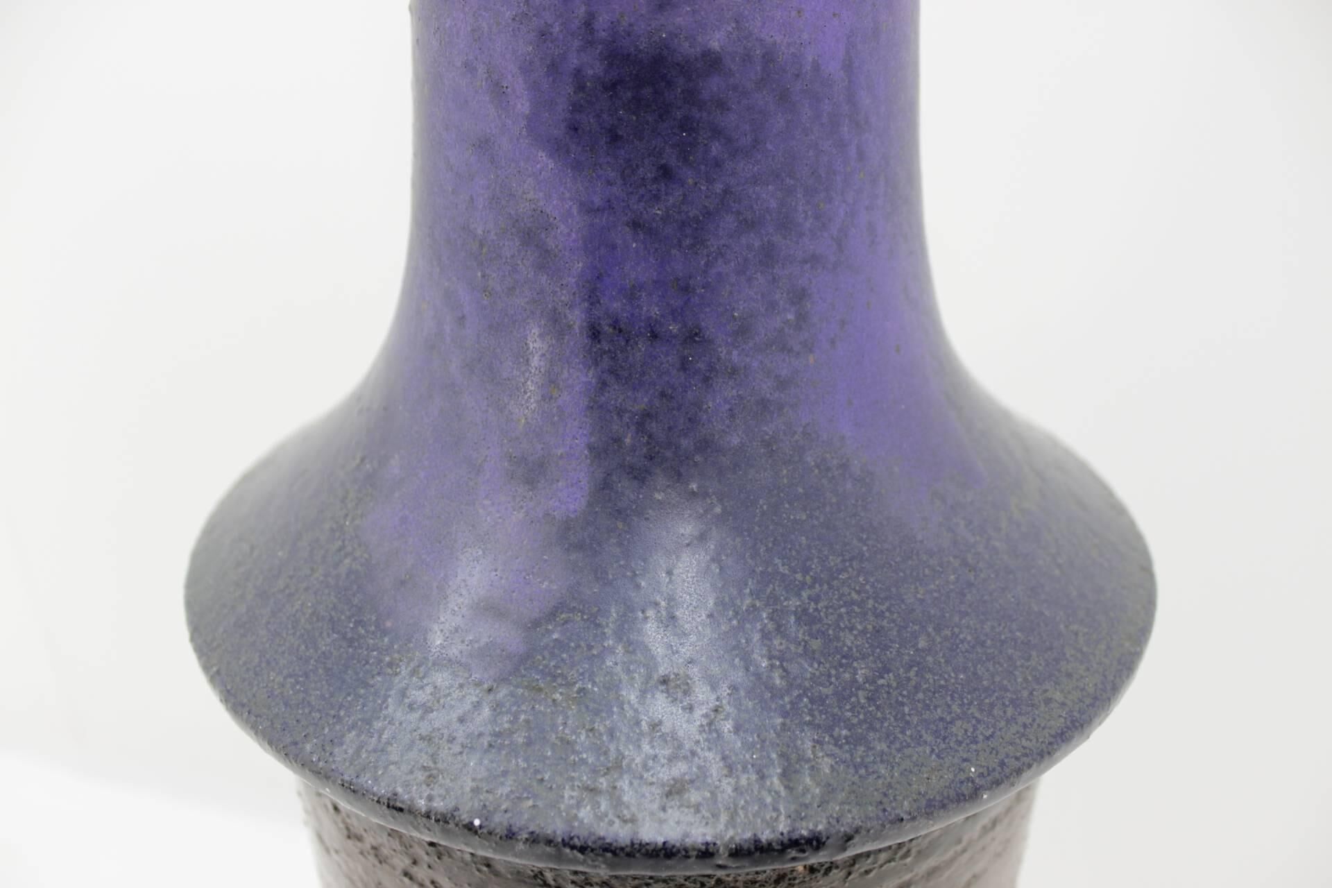 Big Midcentury Ceramic Vase from Czechoslovakia, 1960s