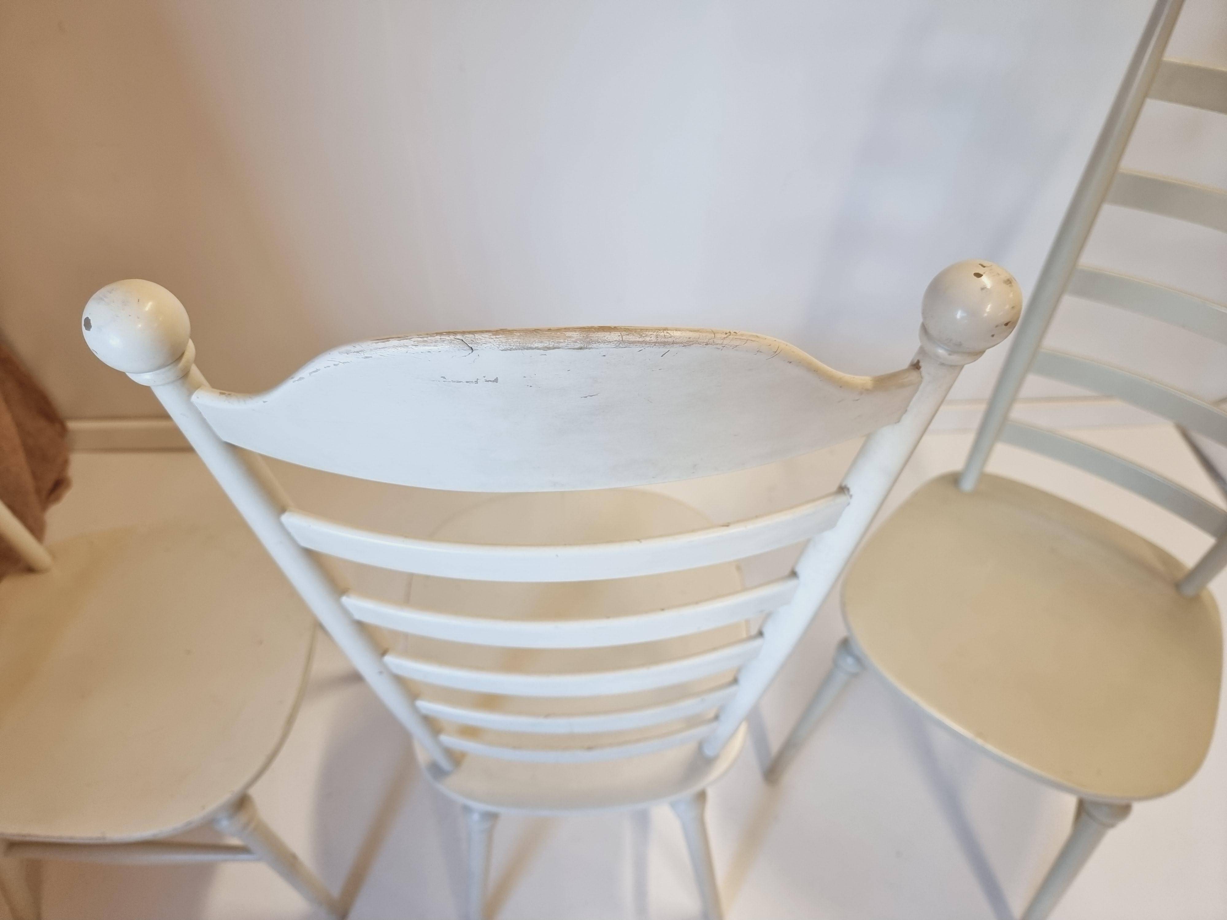 Lillemor Mannerheim, high-back chairs "Monet", 6 pieces, Nesto, Scandinavian Modern