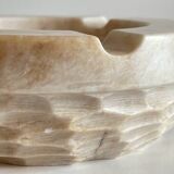 Brutalist marble ashtray