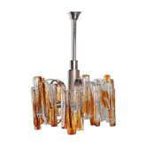 Lustre en verre de Murano par Carlo Nason pour AV Mazzega, Italie 1970