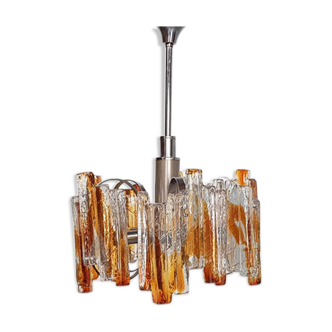 Murano glass chandelier by Carlo Nason for AV Mazzega, Italy 1970