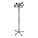 Vintage 60's chrome & bakelite coat rack