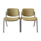 Pair of yellow Castelli chairs