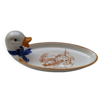 Le Moulin de Coty ceramic foie gras dish