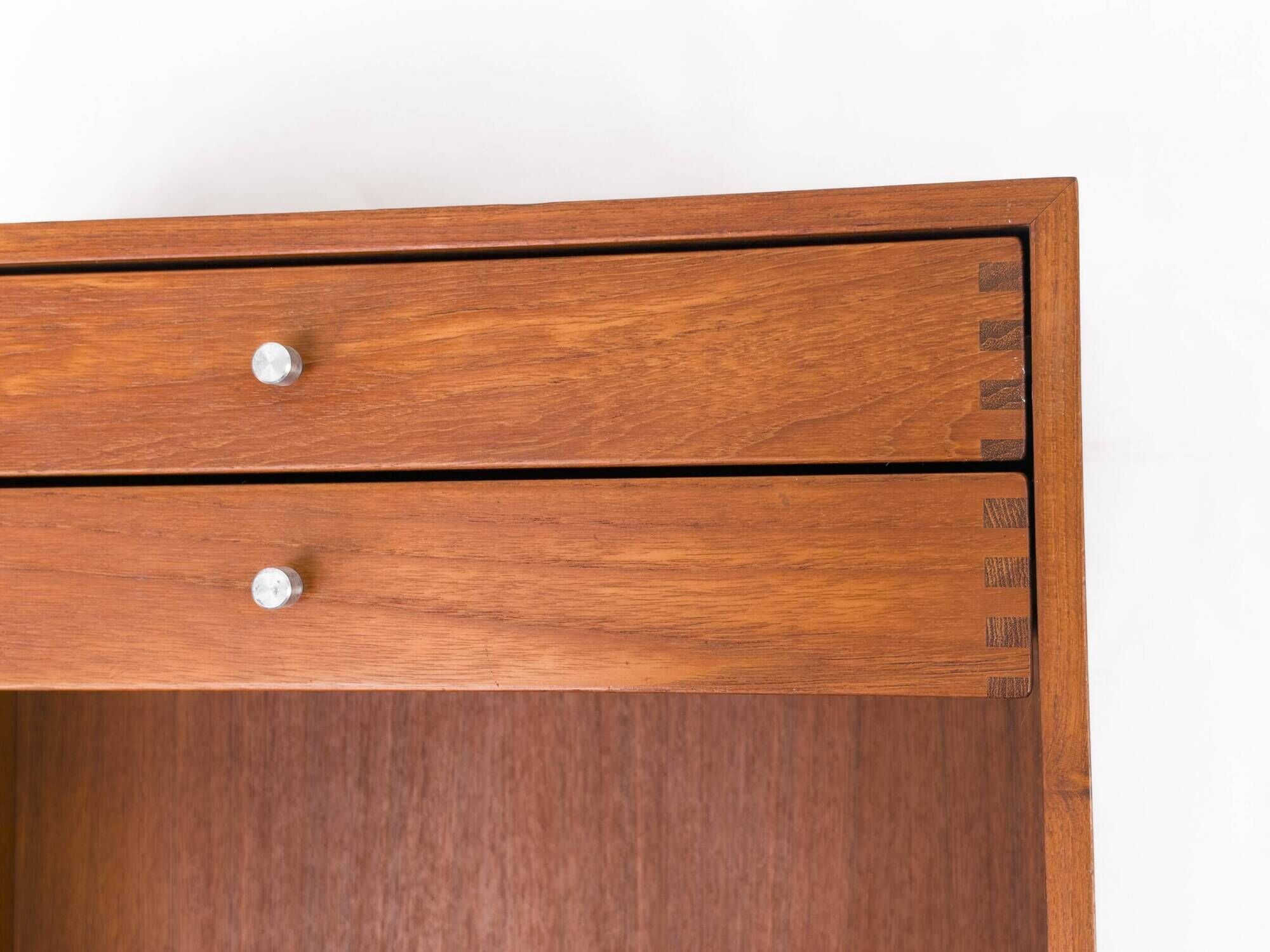 Teak Wall Console #131 by Kai Kristiansen for Aksel Kjersgaard, 1960s
