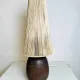 Ceramic And Sisal Table Lamp By Agne Aronsson, Sweden, 1960S