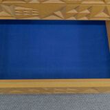 Mid-century brutalist oak sideboard