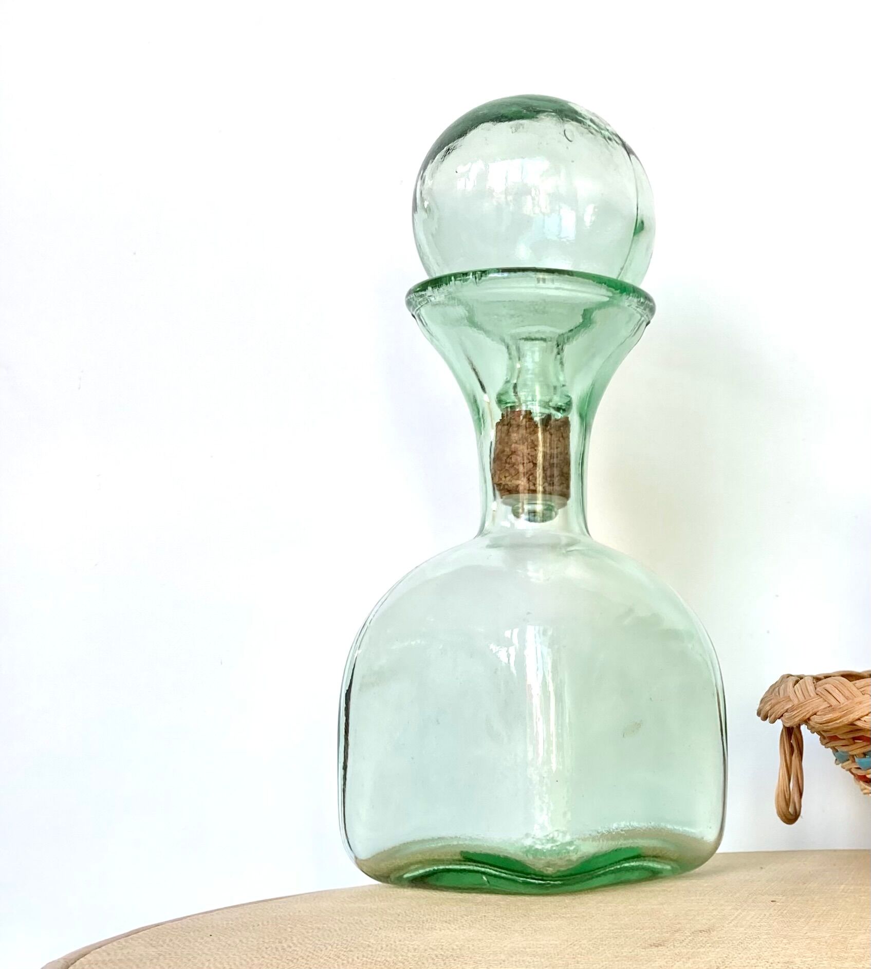 Vintage Glass Carafe