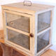 Garde manger grillagé shabby chic