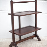 Wooden folding table, cake presentation support, side table, cake stand
