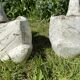 Pair of concrete planters, 1960s