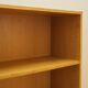 Ash shelving unit on splayed legs, Denmark, 1960s