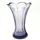 Art Deco vase, crystal, Bohemia, Czechoslovakia, 1930s