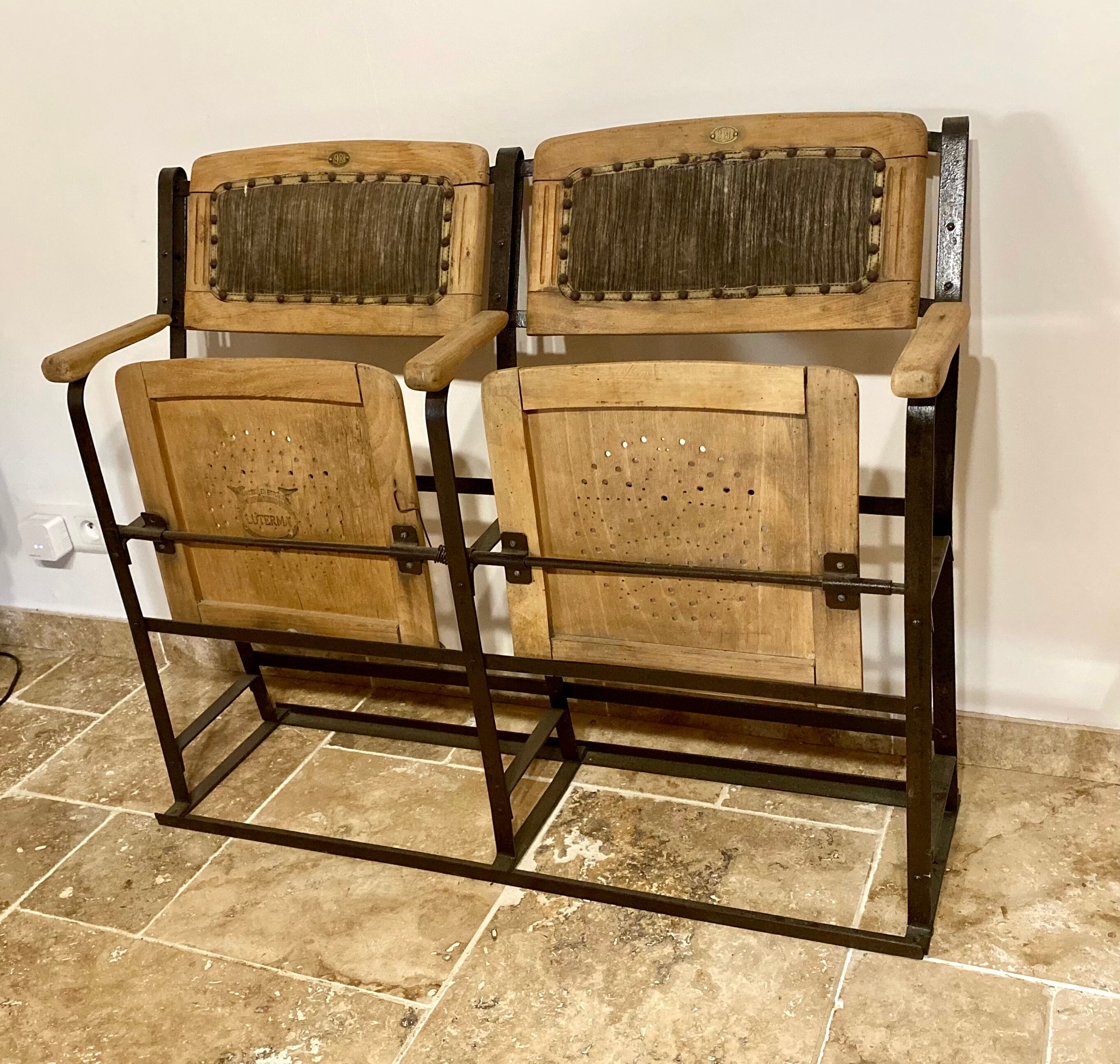 Fauteuils de théâtre Luterma début XXème