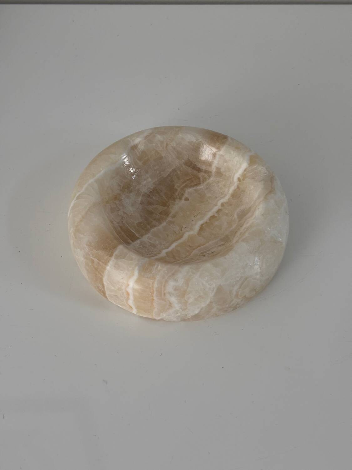 Alabaster ashtray