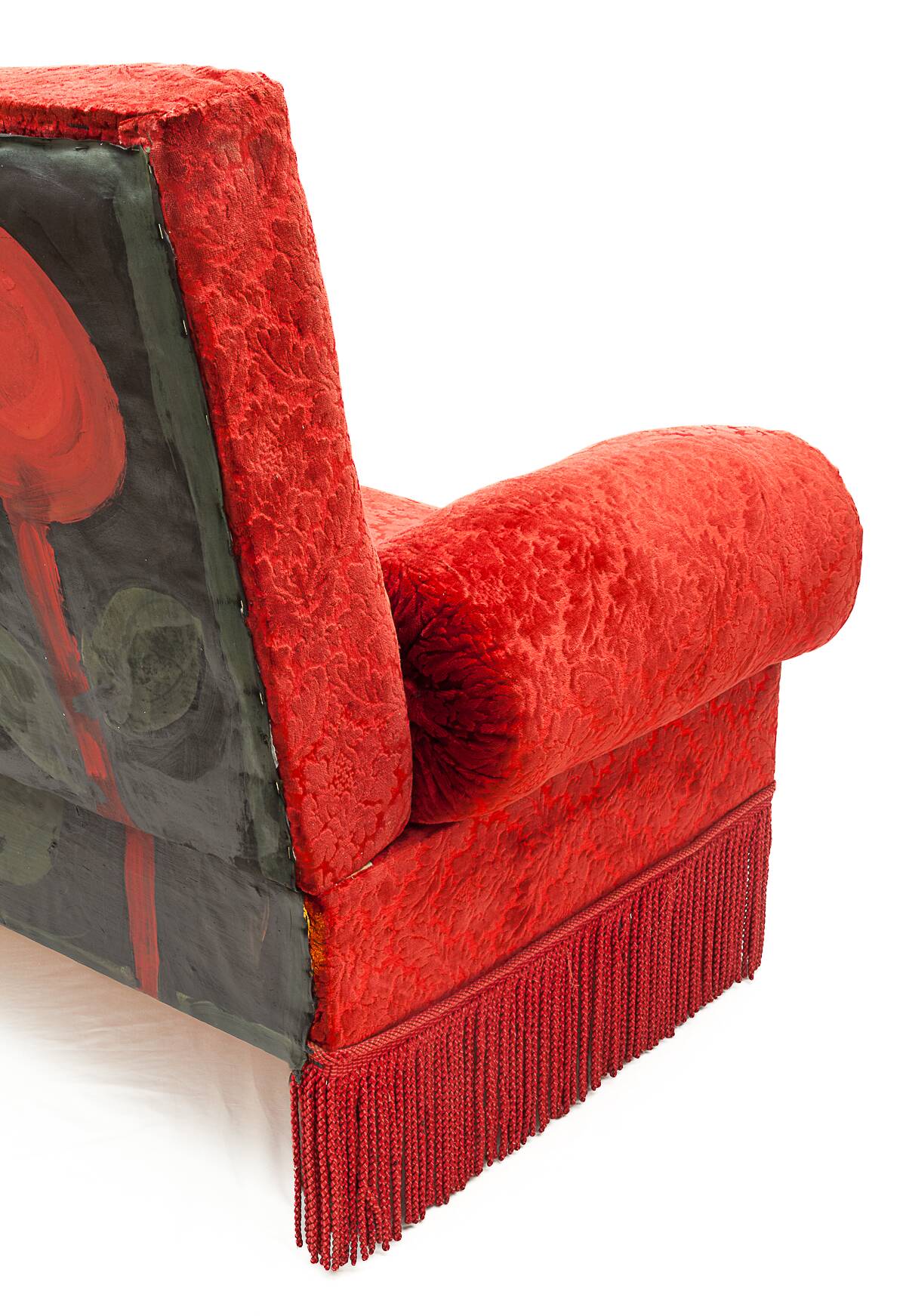 Red Alsatian Divan