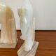 Pair of horse bookends in onyx 70s