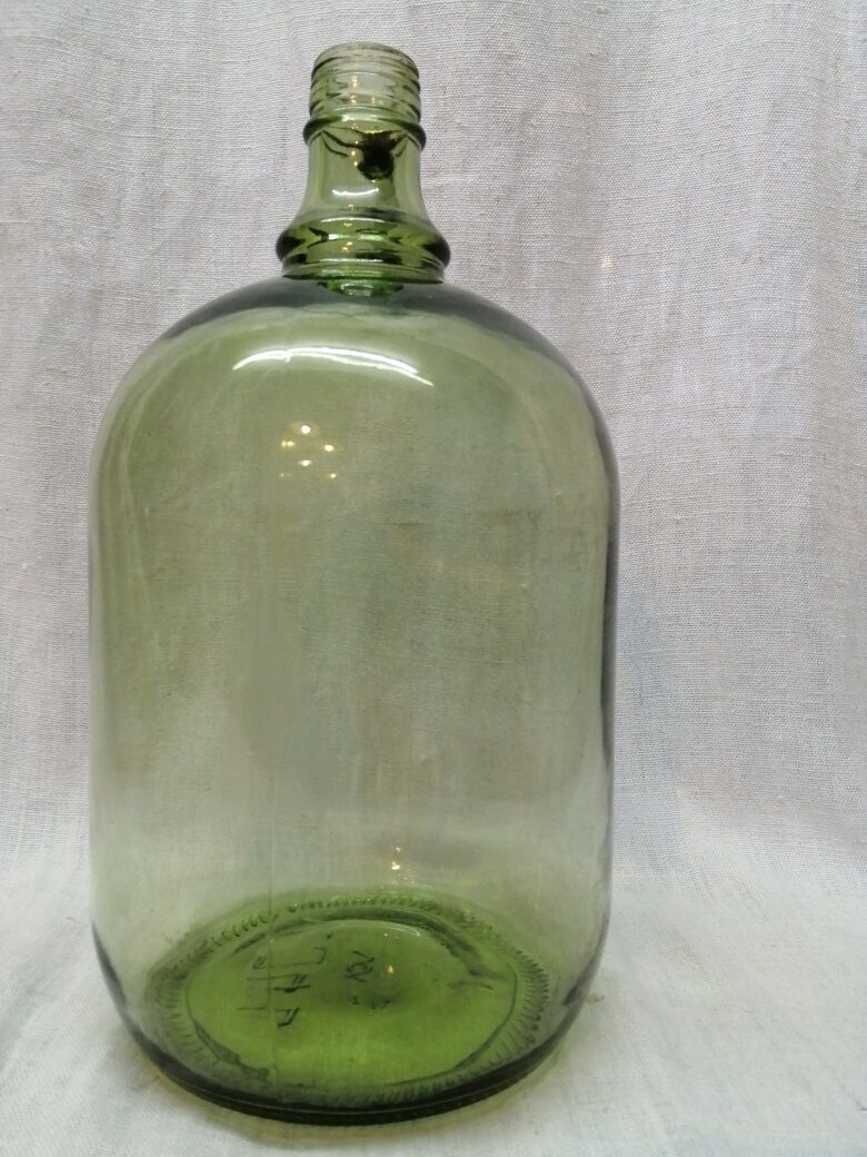 Bottle dame jeanne bonbonne touque green khaki